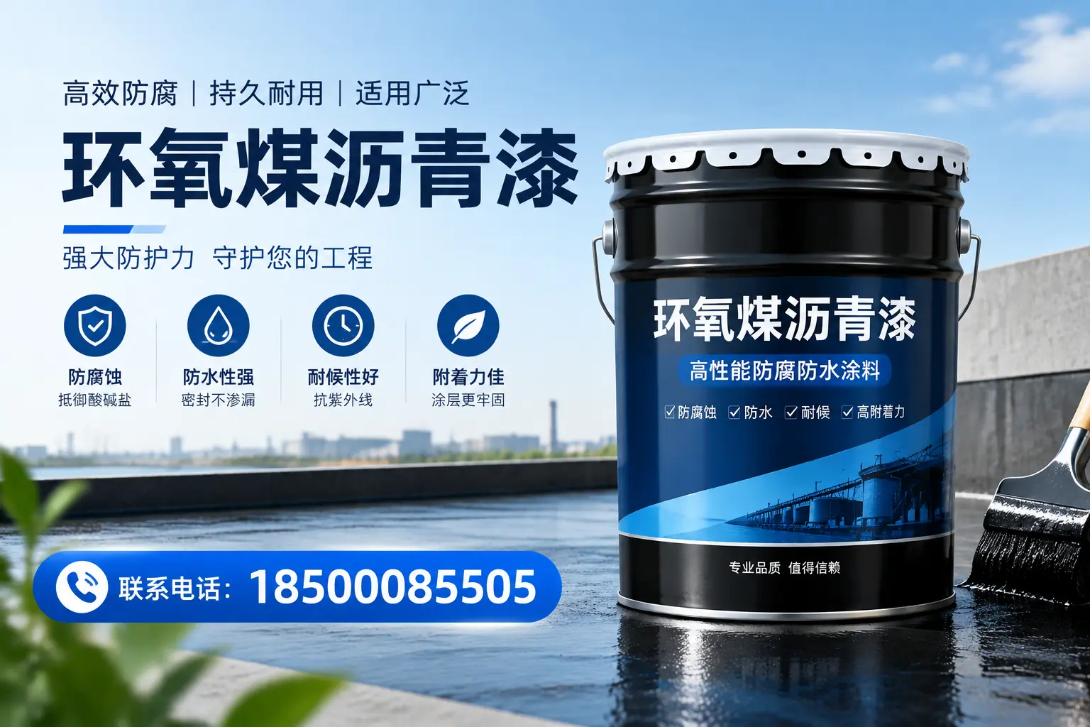环氧煤沥青漆的施工方法详解,助力三沙企业高效完成项目
